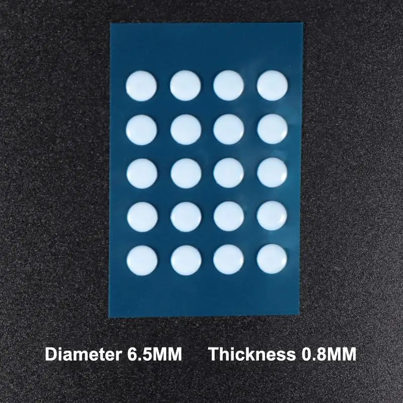 Mouse Feet Glides Small Dots – Gaming & Office Precision Skates Mouse Glide Skates Qme