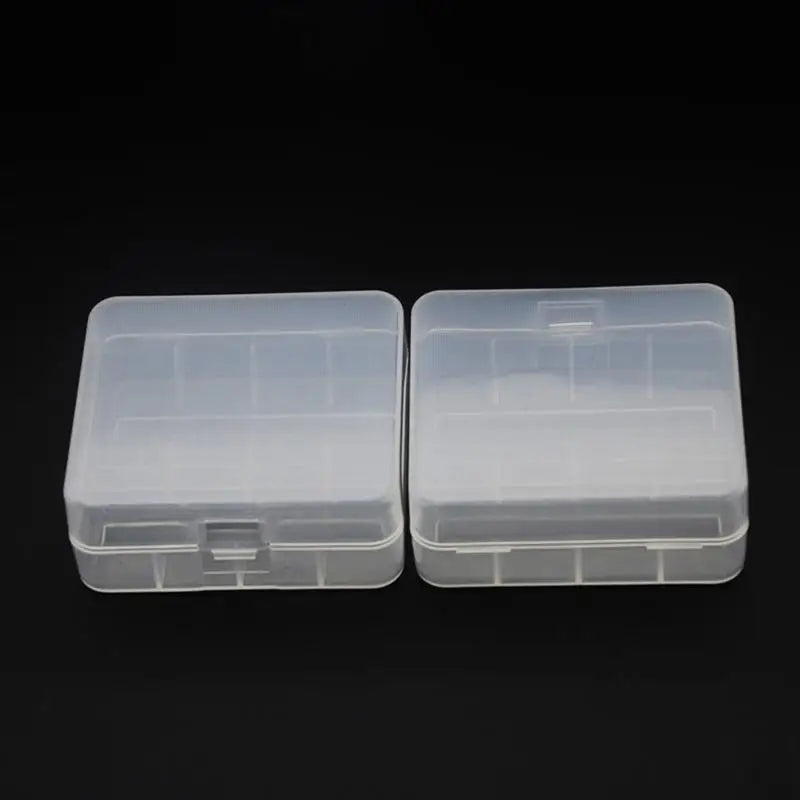 26650 Battery Storage Case – 2-Slot Durable Plastic Holder Battery Storage Case Qme