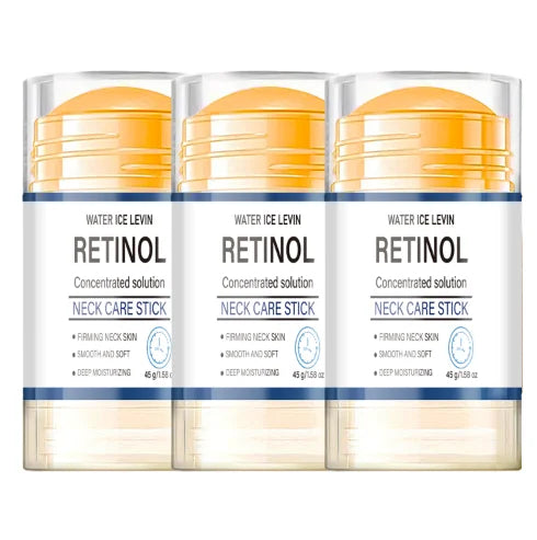 Turmeric Retinol Neck Care Stick – Firming & Moisturizing Neck Care Stick Qme Blue 45g