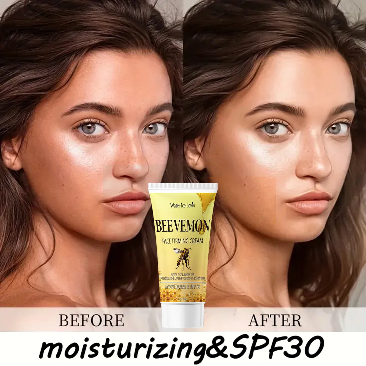 Bee Venom Firming Cream | Collagen Lifting & SPF 30 Face Firming Cream Qme