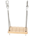 Wooden Hamster Swing Hammock Hanging Cage Toy | Small Pet Bed Small Pet Cage Toy Qme A