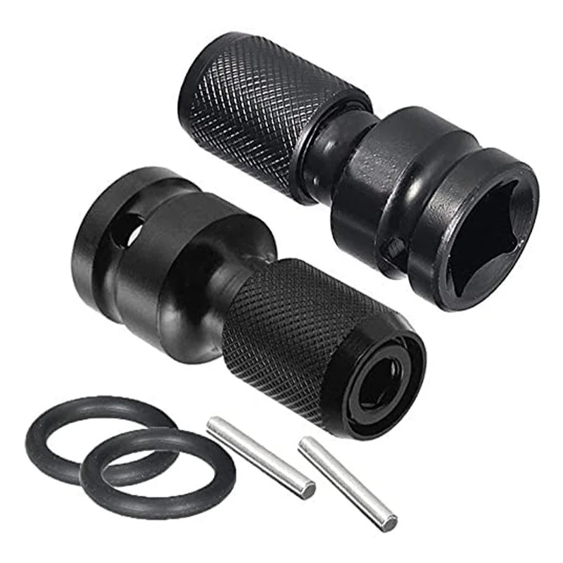 Impact Wrench Drill Adapter 1/2" to 1/4" Hex Converter Bit Power Tool Adapter Qme