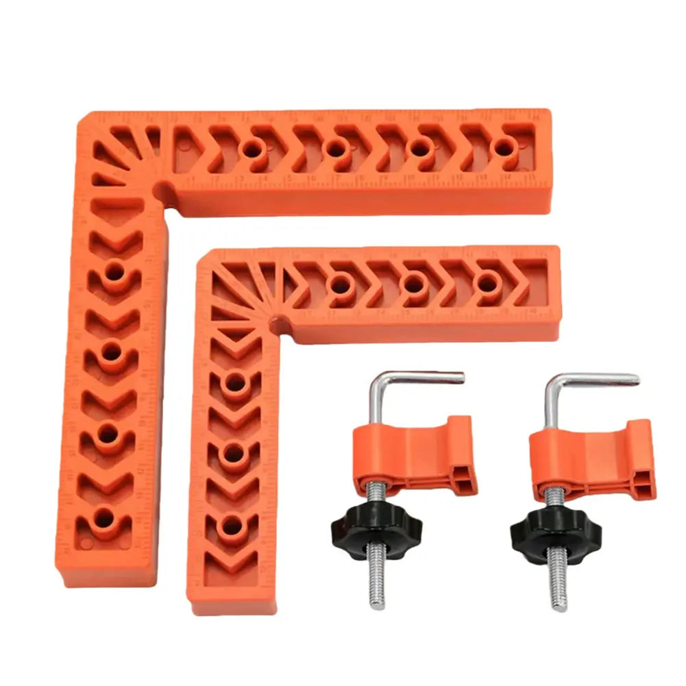 90° Aluminum Alloy Woodworking Positioning Squares – 4-Pack Woodworking Square Qme Default Title