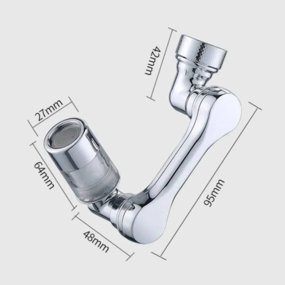 1080° Rotating Faucet Extender with Filter & Aerator Nozzle Faucet Extender Qme