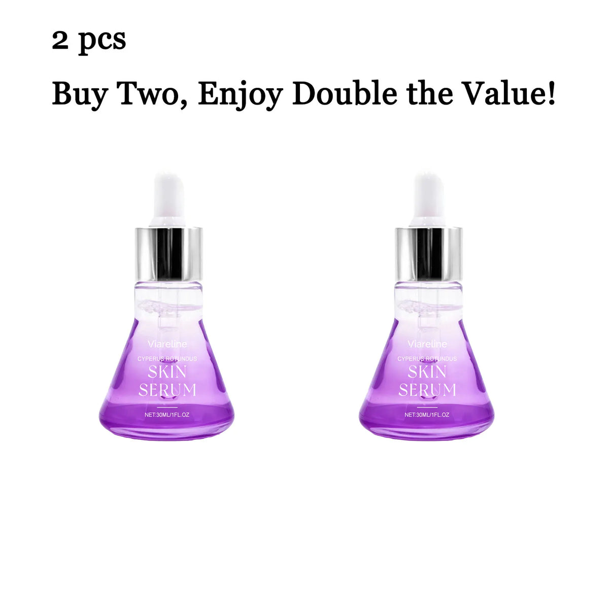 VIARELINE Cyperus Rotundus Body Serum 30ml – After-Shave Skin Care Body Serum Qst 2 pcs Other