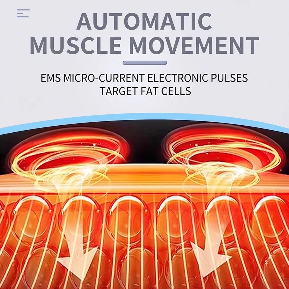 EMS Hip Massager – 8 Modes, 19 Levels, USB-C Rechargeable EMS Muscle Stimulator Qst