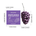 Grape Bunch Handmade Soap – Hydrating Daily Cleanser 80g Handmade Bar Soap Qst 1PCS