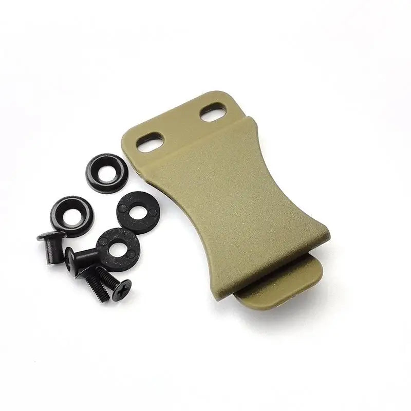 KYDEX IWB Belt Clip – Universal EDC Holster & Mag Pouch Clip EDC Belt Clip Qst green 1 pcs