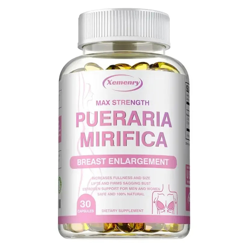 Pueraria Mirifica Capsules – Women's Wellness, Non-GMO Herbal Supplement Qst 30 Capsules