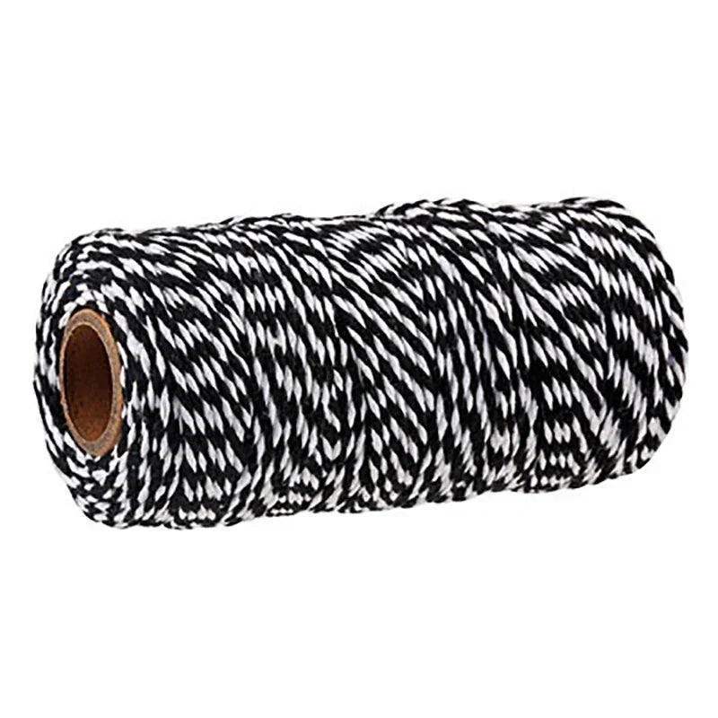 Thick Cotton Butcher's Twine | Meat Trussing & BBQ String Butcher's Twine Qme Black