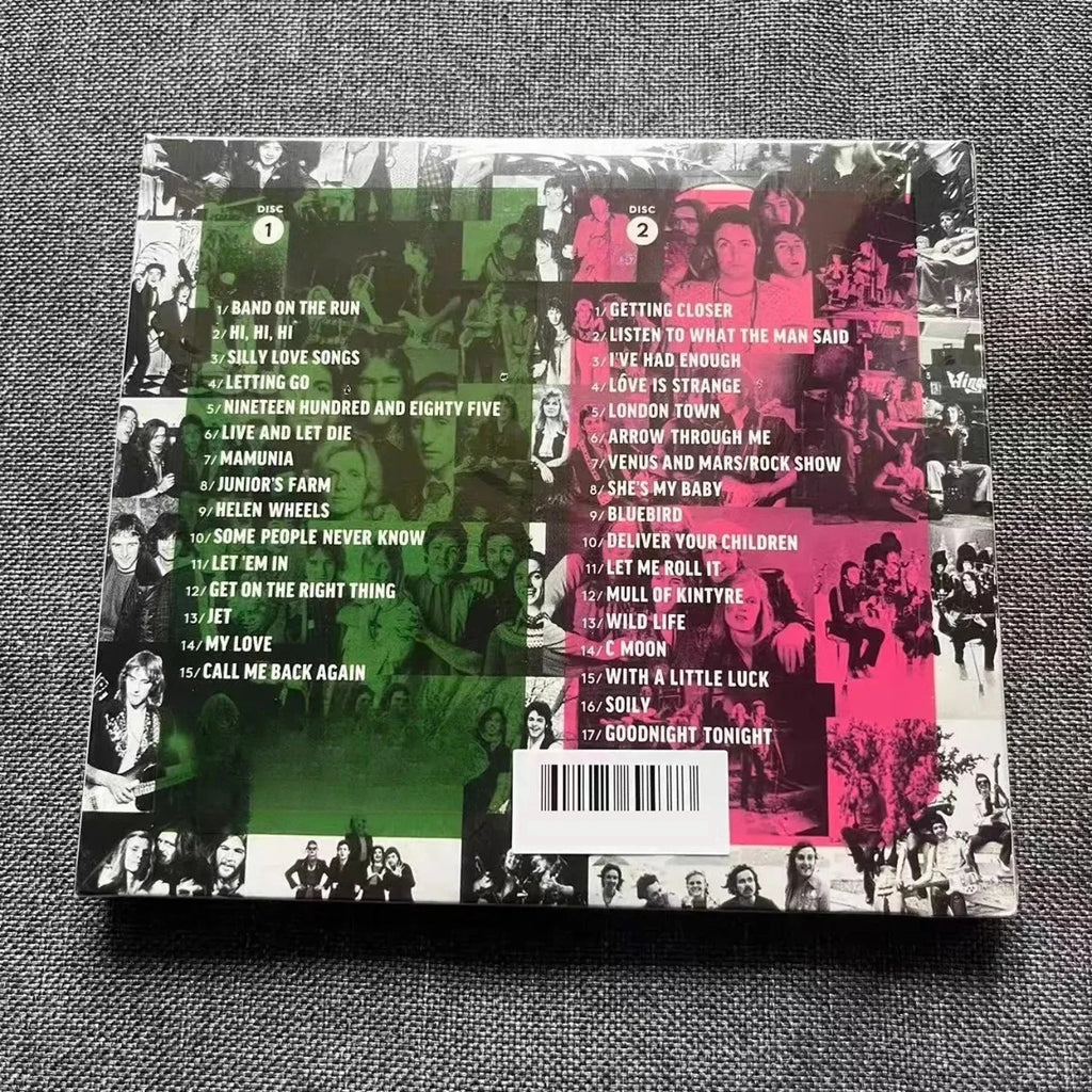 Rock Compilation CD – Vintage Black & White Collage Design Music Compilation CD Qme