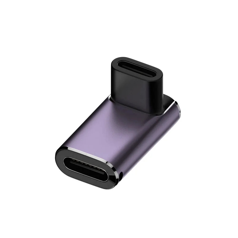 USB4 Type-C OTG Adapter 40Gbps 8K PD240W | Aluminum Alloy USB-C OTG Adapter Qme Type 6