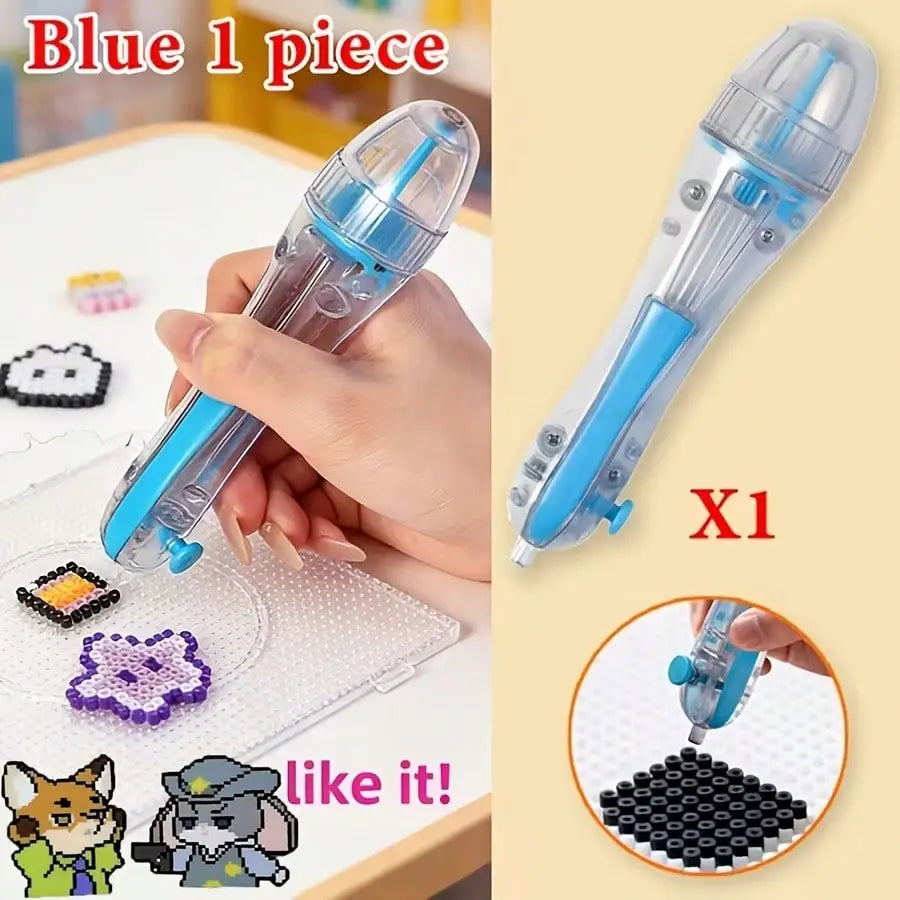 Bead Pen for 3D Pixel Puzzles – Auto Mechanism, 2.6mm Tip Craft Bead Pen Qme