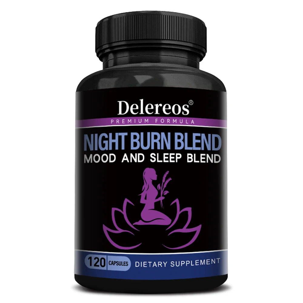 STRESSXCEL Nighttime Weight Management Capsules | White Kidney Bean Weight Management Supplement Qst 120 count-1 bottle