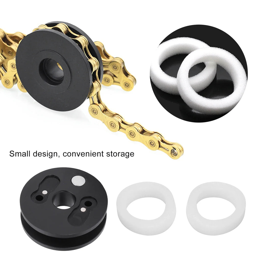 Bike Chain Roller Tensioner & Cleaning Tool – MTB & Road Bike Maintenance Tool Qme