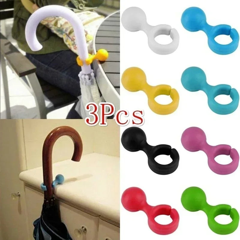 Clip-On Cane & Umbrella Holder for Desk or Table | Qme Clip-On Cane Holder Qme
