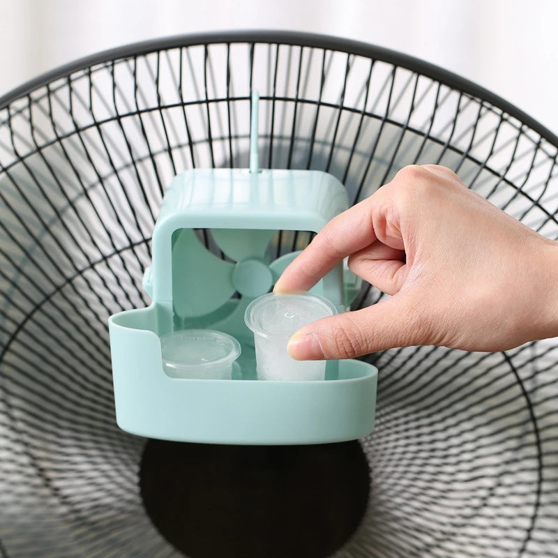 Clip-On Fan Humidifier Cooler with Ice Box – Home & Dorm Clip-On Cooling Fan Qst