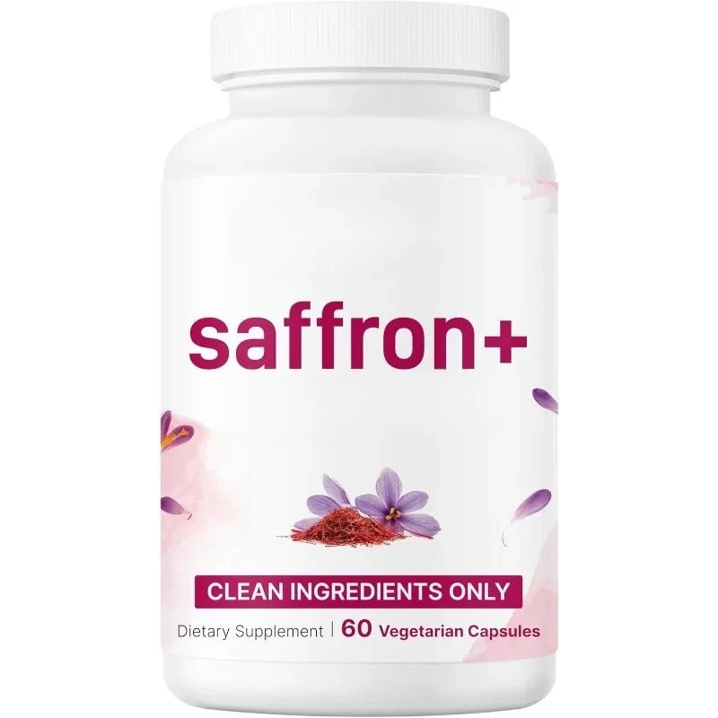 Saffron Extract 88.5mg Capsules – 60ct Vegetarian Supplement Herbal Supplement Qst 60 Count(Pack of 1)
