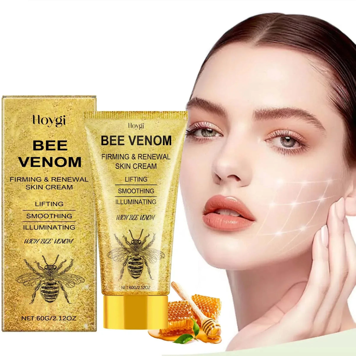 Bee Venom Face Cream – Firming, Lifting & Fine Line Smoothing Firming Face Cream Qme