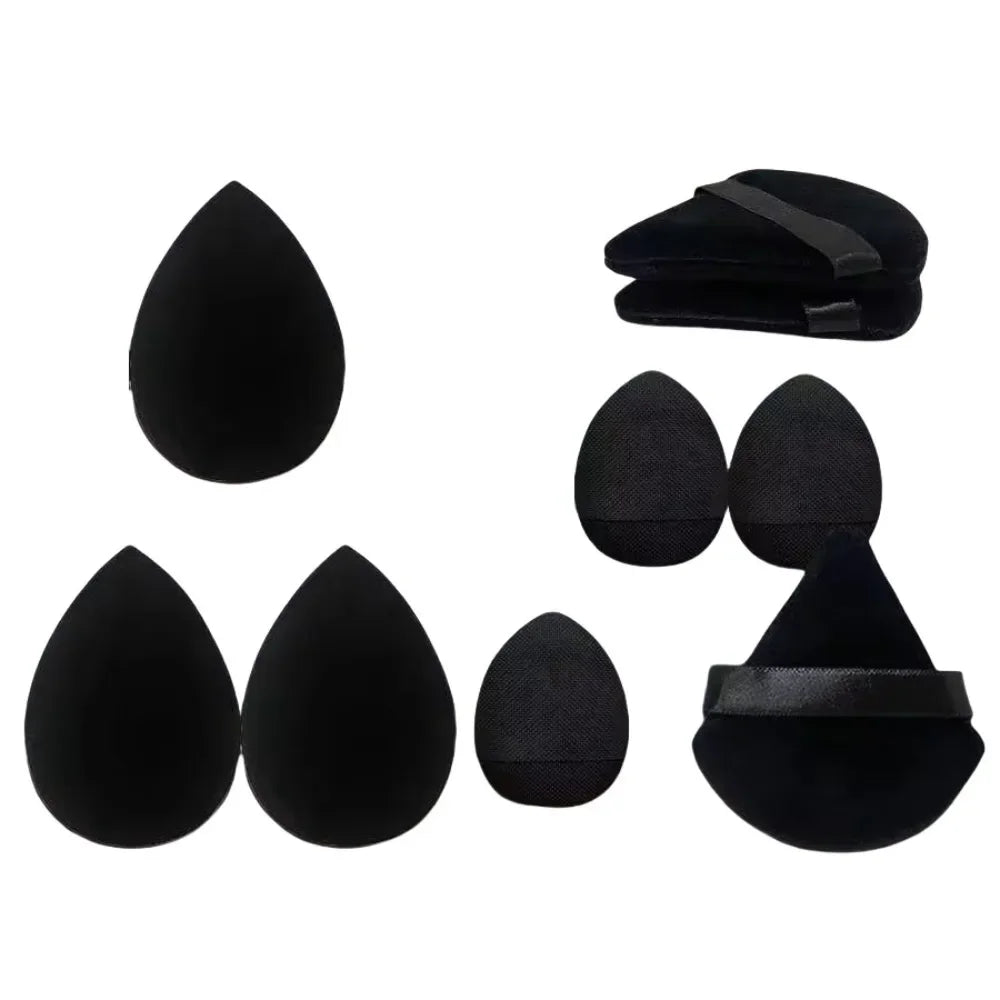 Dual-Use Contour & Highlight Makeup Sponge – All Skin Types Makeup Sponge Qme Black