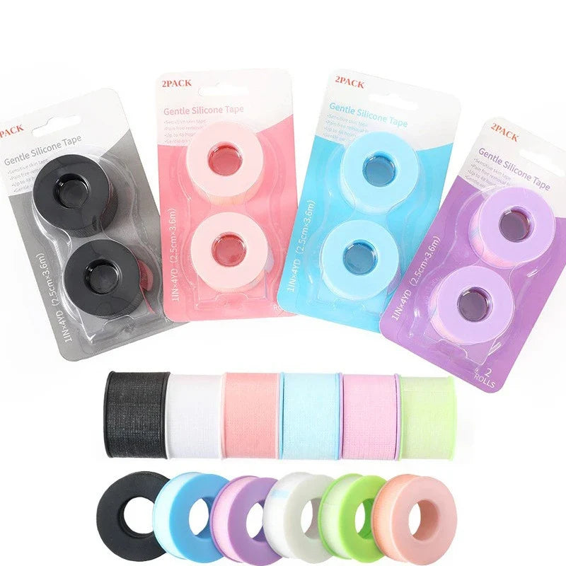 Silicone Gel Under Eye Lash Tape – Breathable & Hypoallergenic Under Eye Lash Tape Qme