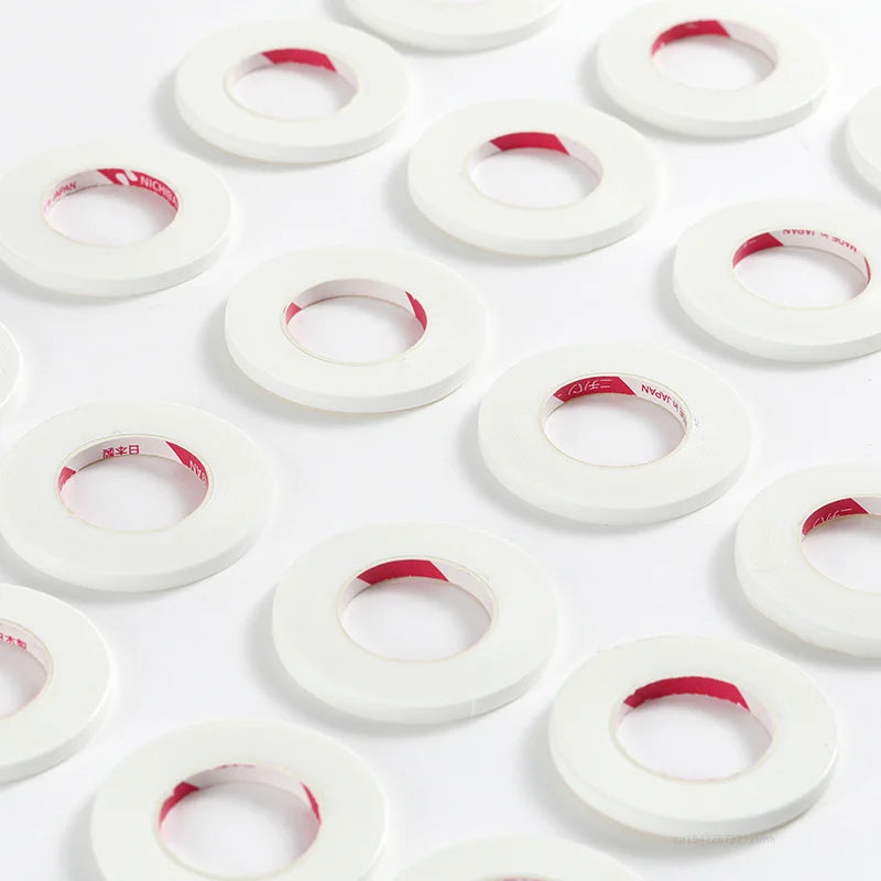 Micropore Lash Tape for Eyelash Extensions – 3 Colors, 10pc Eyelash Extension Tape Qme