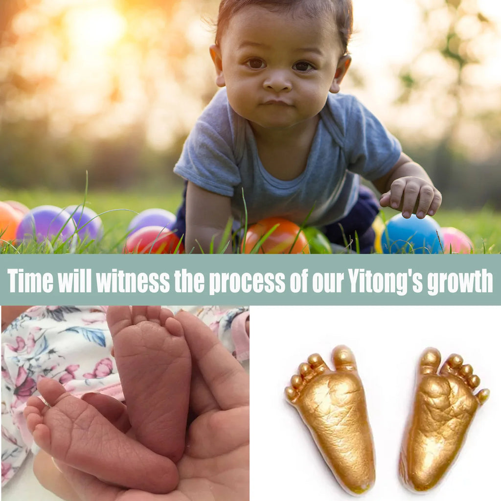 Baby 3D Hand & Foot Clone Casting Kit – Milestone Keepsake Baby Casting Kit Qst