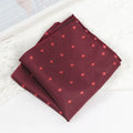 Men's Burgundy Flower Bow Tie | Formal Polyester Bowtie Flower Bow Tie Qme C