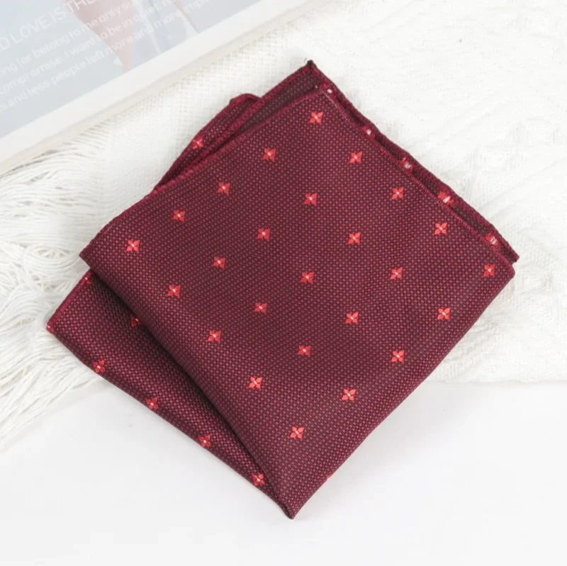 Men's Burgundy Flower Bow Tie | Formal Polyester Bowtie Flower Bow Tie Qme C