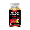 Tribulus Terrestris Capsules with Ashwagandha, Ginseng & Maca Herbal Supplement Qst 60 Count-1 bottle