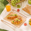Bamboo Wooden Kitchen Tongs – Toaster, Salad & Food Serving Bamboo Kitchen Tongs Qme China Mainland