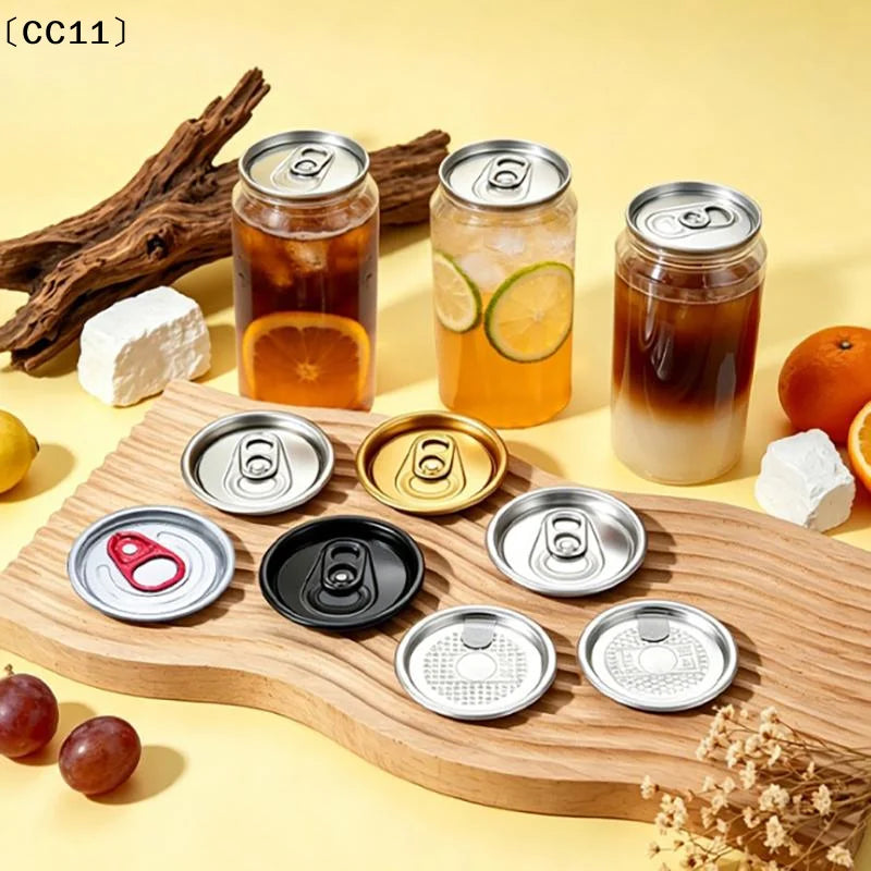 Aluminum Pull Ring Can Lids – 52mm Beverage & Food Can Covers Can Lid Cover Qme
