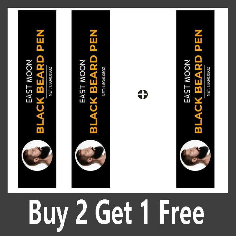 Instant Beard Filler Pen & Comb – Waterproof Moustache Enhancer Beard Filler Pen Qme Buy 2 Get 1 Free
