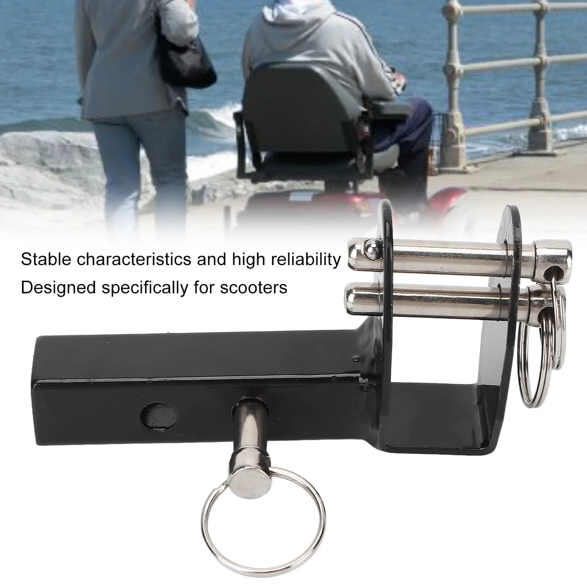Mobility Scooter Rear Mounting Bracket – Aluminium Alloy Scooter Mounting Bracket Qme