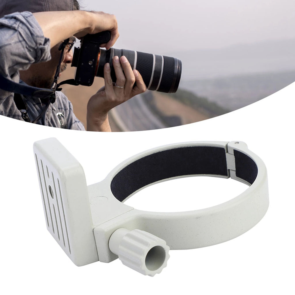 Aluminum Alloy Lens Tripod Mount Collar – Canon 70-200mm F4 Lens Tripod Mount Qst
