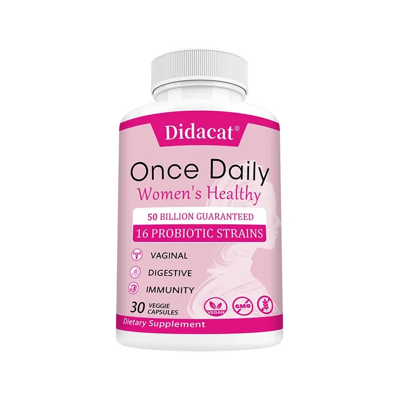 Women's Probiotic with Prebiotics – 50B CFU, Cranberry Extract Probiotic Supplement Qst 30 count-1 bottle