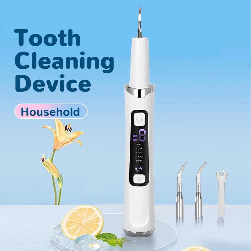 Electric Ultrasonic Dental Scaler – 5 Modes, Tartar Remover Ultrasonic Dental Scaler Qst
