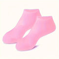 Moisturizing Silicone Gel Socks | Nourishing Foot Care Foot Care Socks Qme 2PC-Pink