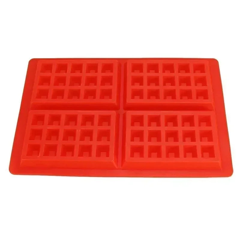 Silicone Heart Waffle Mold – Non-Stick Cake & Chocolate Mould Silicone Baking Mold Qme