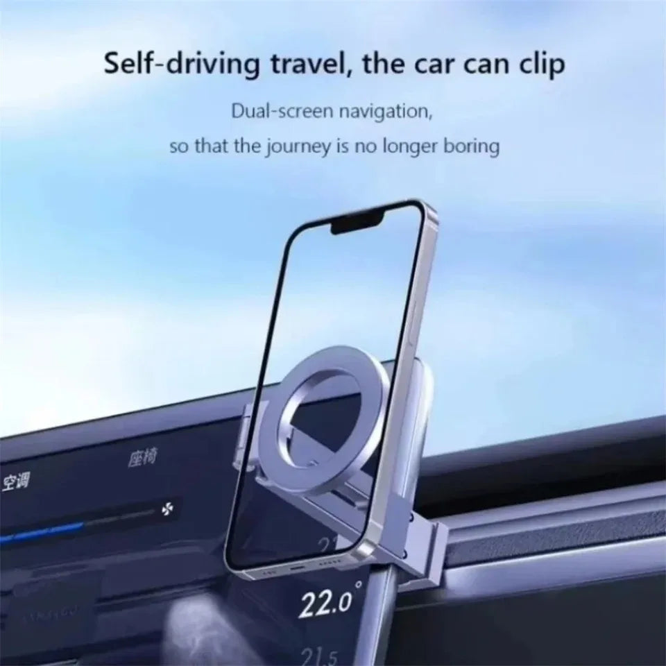 Adjustable Universal Magnetic Phone Holder | Flexible Travel Mount Magnetic Phone Mount Qme