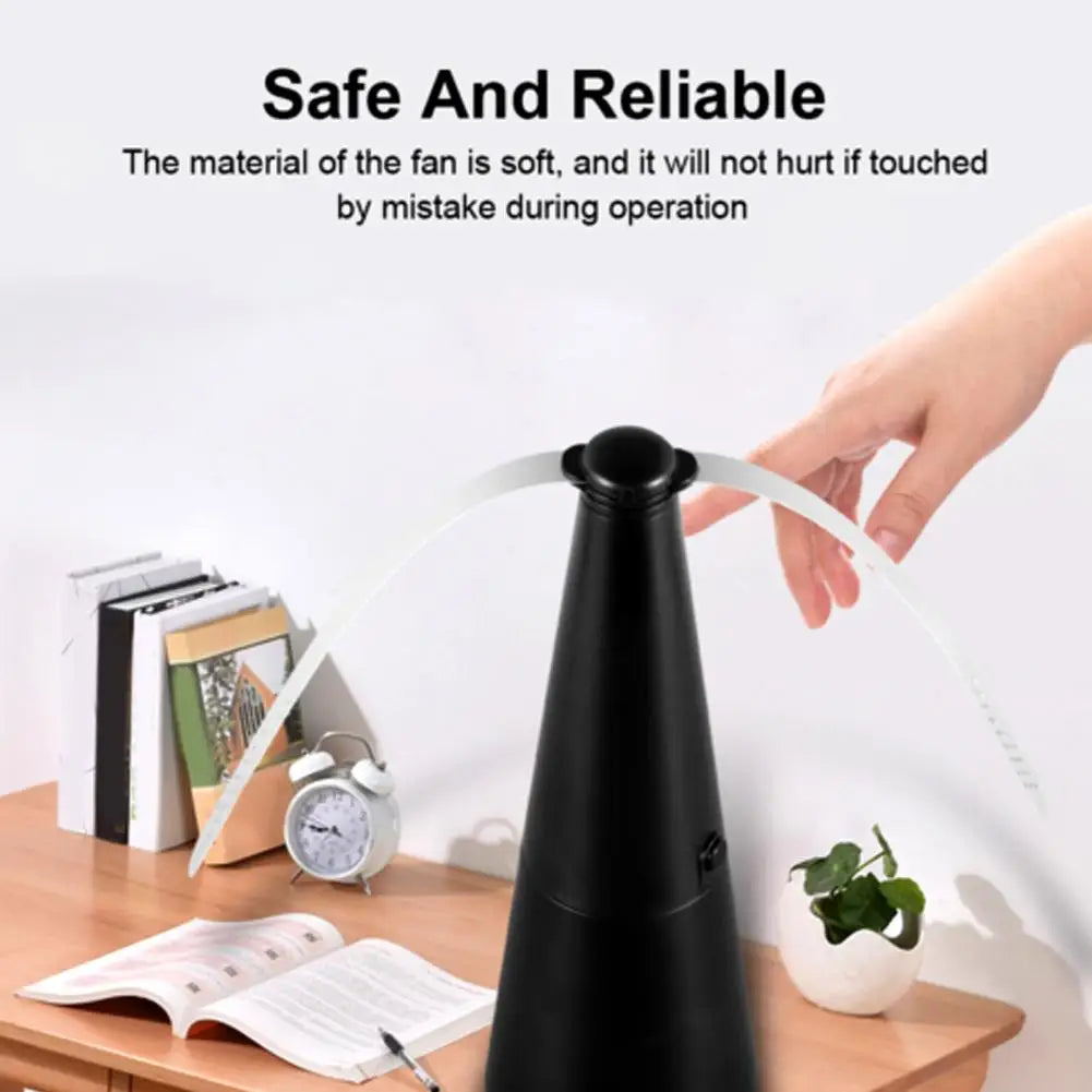 Qme Fly Repeller Fan – Tabletop Food Protector for Dining Fly Repeller Fan Qme