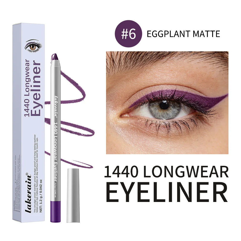 Lakerain Waterproof Eyeliner Pen – Quick-Dry & Long-Lasting Eyeliner Pen Qst 06