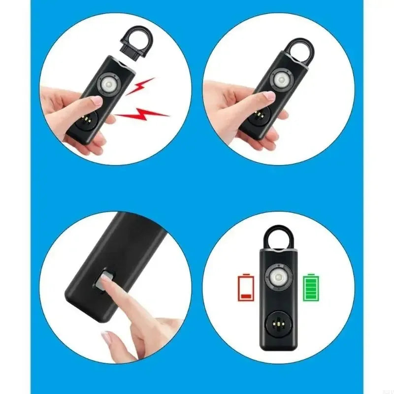 Qme Anti-Lost Tracker – Vibration & Light Alarm for iOS Item Tracker Device Qme