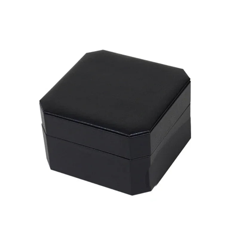 Portable PU Leather Watch Box Case Organizer – Men & Women Watch Storage Case Qme