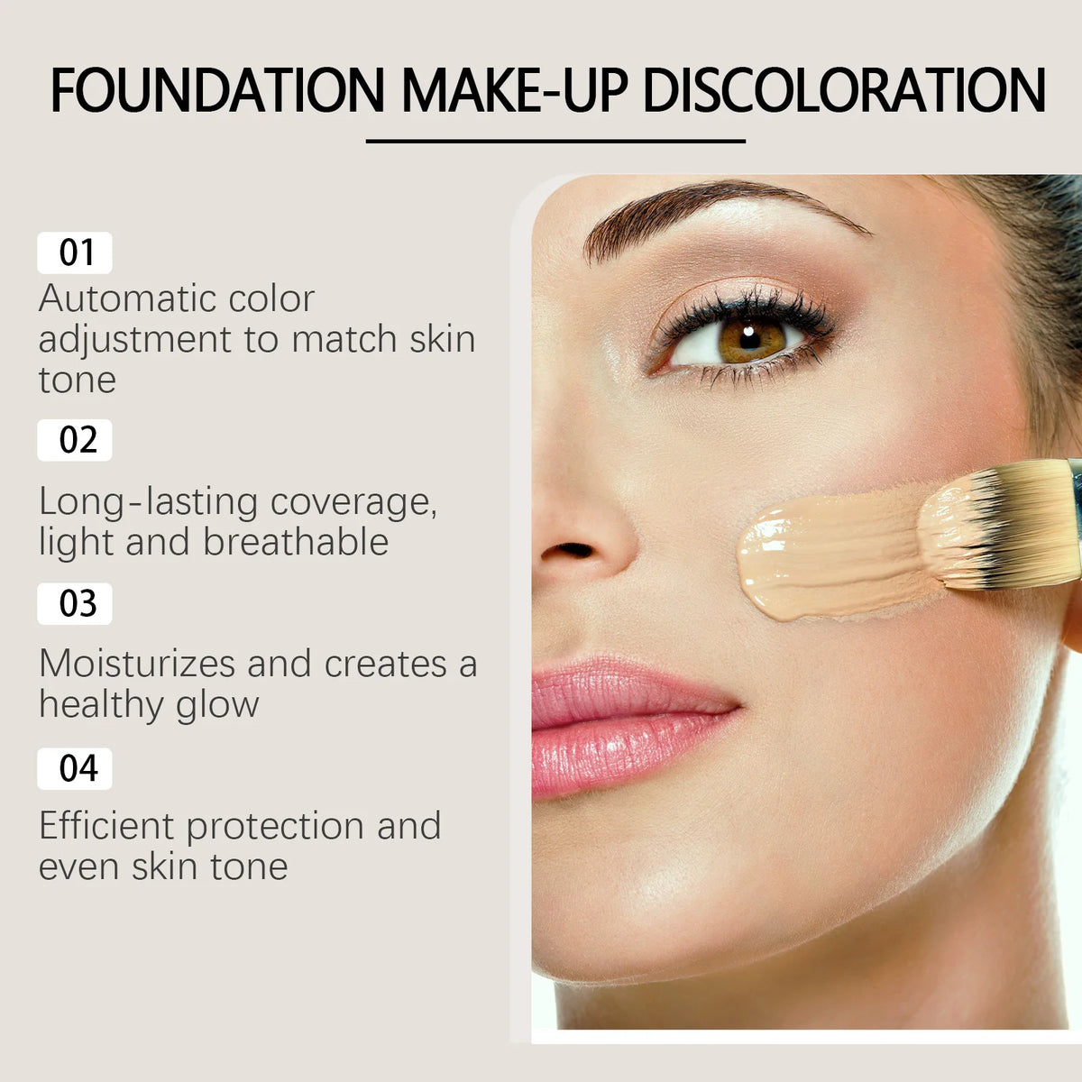 West Month Color Changing Liquid Foundation – Matte & Waterproof Liquid Foundation Qst
