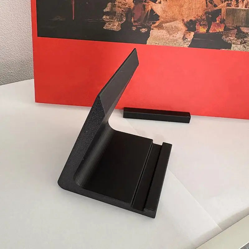 Desktop Vinyl Record Stand & Player Holder | Minimalist Display Vinyl Record Stand Qme