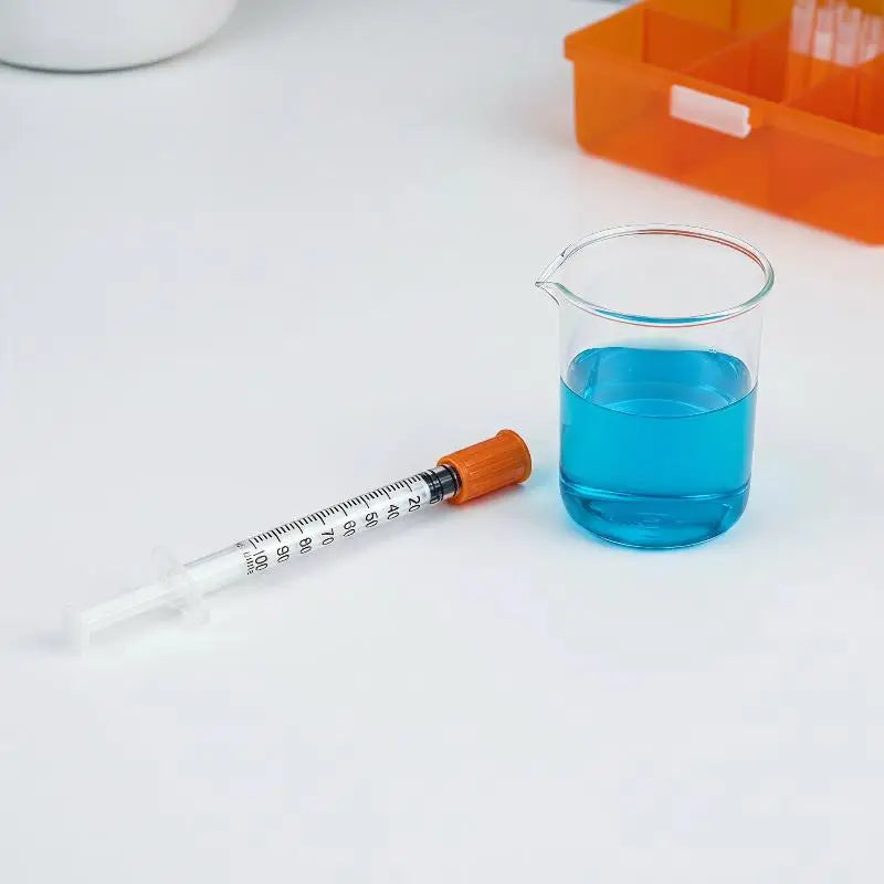 Disposable Sterile Pet Syringes 0.5ml & 1ml – 20 Pack Veterinary Syringe Qme