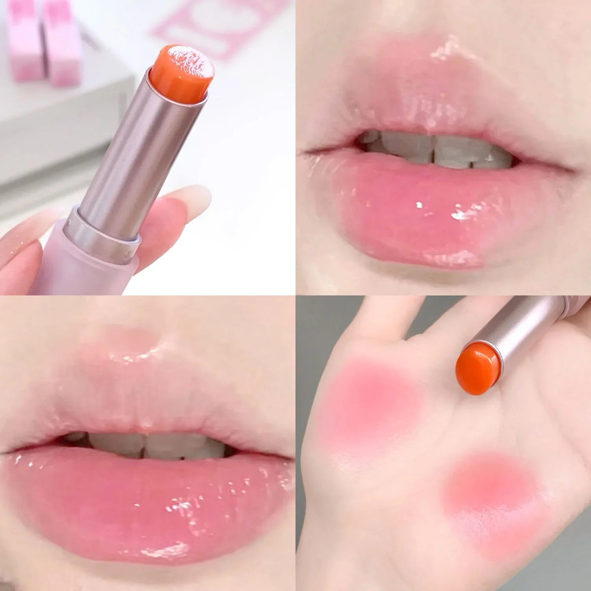 Fruit Lip Balm Tinted Moisturizing Lip Primer Clear Gloss Tinted Lip Primer Qme