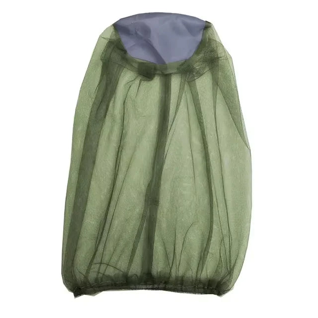 Mosquito Head Net Hat – Mesh Bug Cap for Outdoor Activities Insect Net Hat Qst Green-1pc
