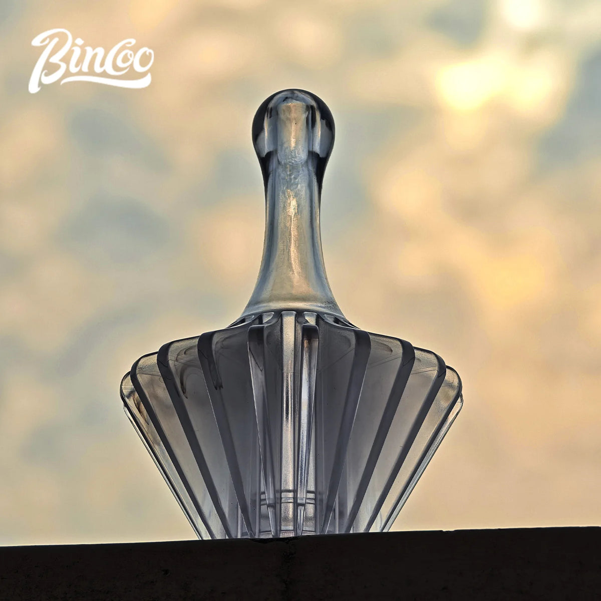 Bincoo Pour Over Coffee Filter Press Tool – Cone Shape Fit Coffee Filter Tool Qst